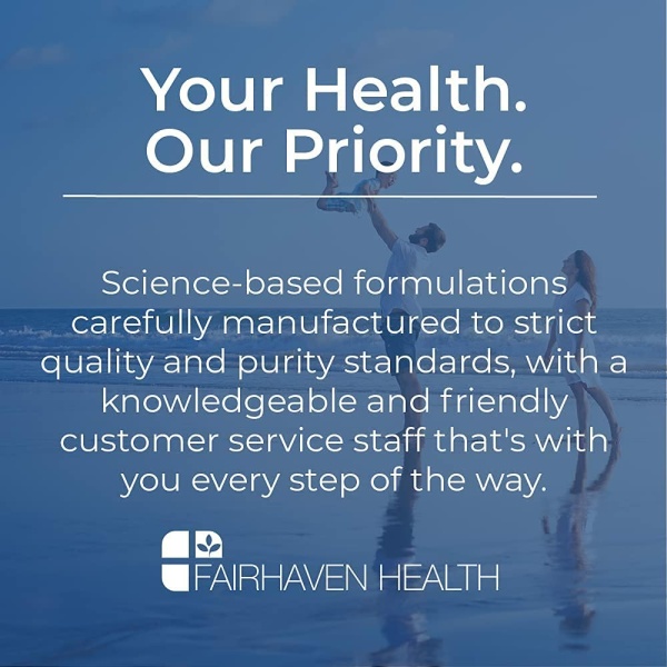 FAIRHAVEN HEALTH FertilAid for Men: Male Fertility Supplement to Support Healthy Sperm Count, Motility, and Morphology فيرتل اد للرجال ، مكمل الخصوبه الذكورى ، لتحسين صحة الحيوانات المنوية وحركتها وتشكلها ، 90 كبسولة