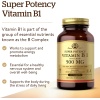 Solgar Vitamin B1 (Thiamin) 500 mg, 100 Tablets - Energy Metabolism, Healthy Nervous System, Overall Well-Being - 100 Servings